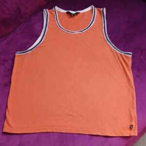 Adam Levine Collection Orange Tank Top